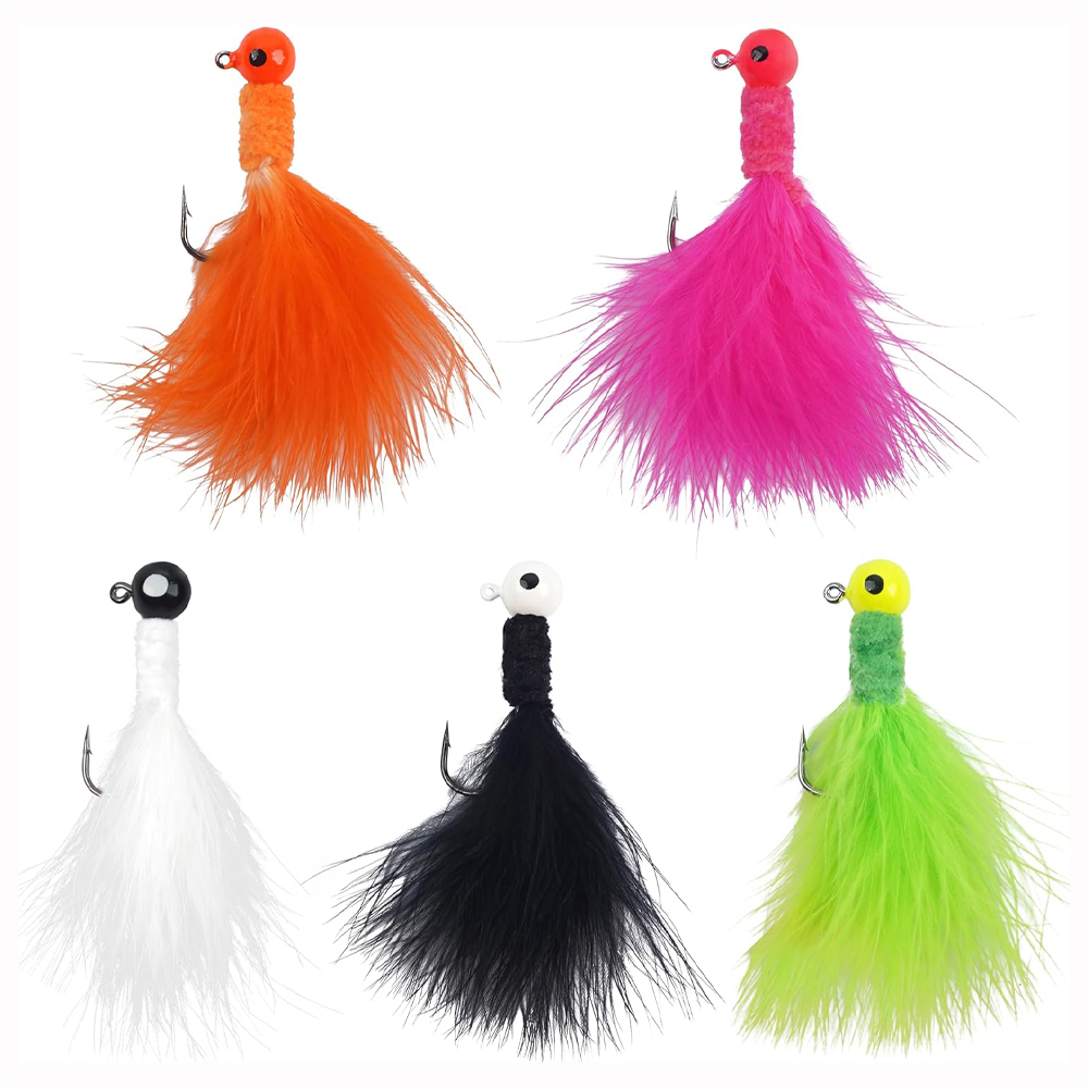 Fishing Equipment Shop - 12Pcs Jig Head untuk Memancing Crappie,