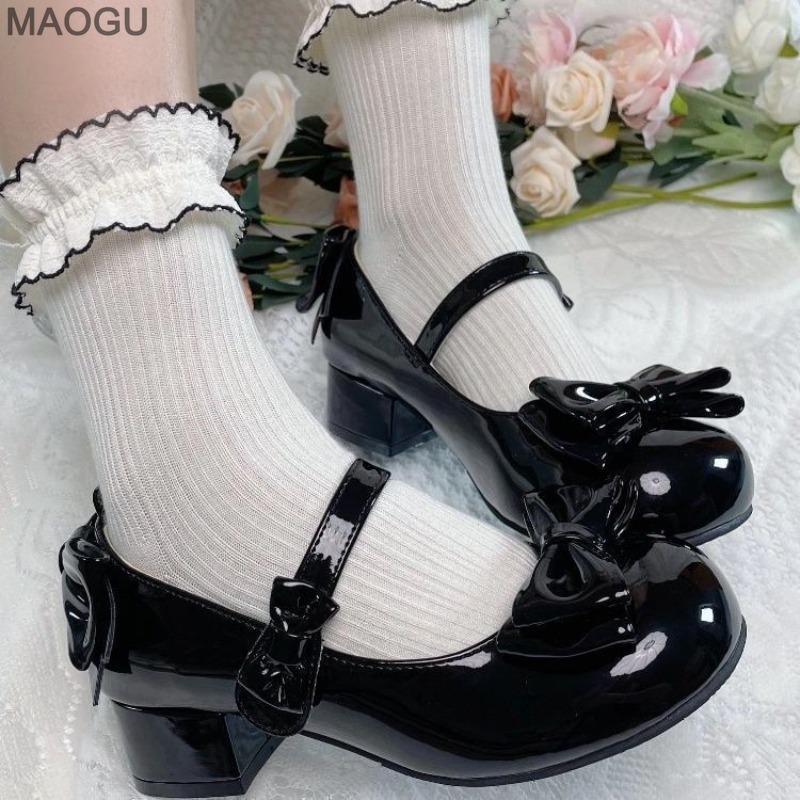 Circle Hook Set - Sepatu Mary Jane Wanita Model Bulat