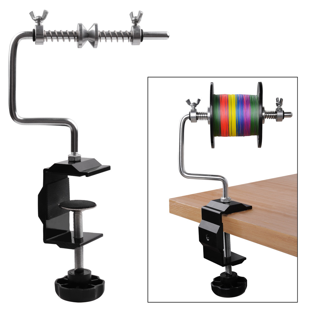 Fishing Equipment Shop - Penggulung Senar Pancing Portabel dengan Penjepit-Sistem
