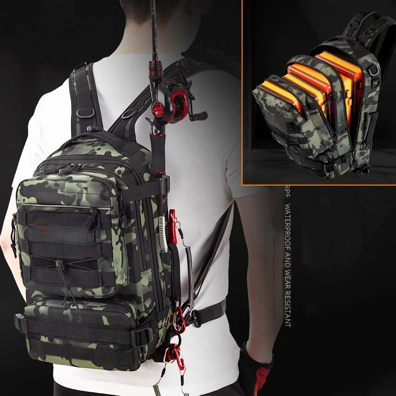 Tas Ransel Peralatan Memancing - Fishing Equipment Bait ulasan dan harga