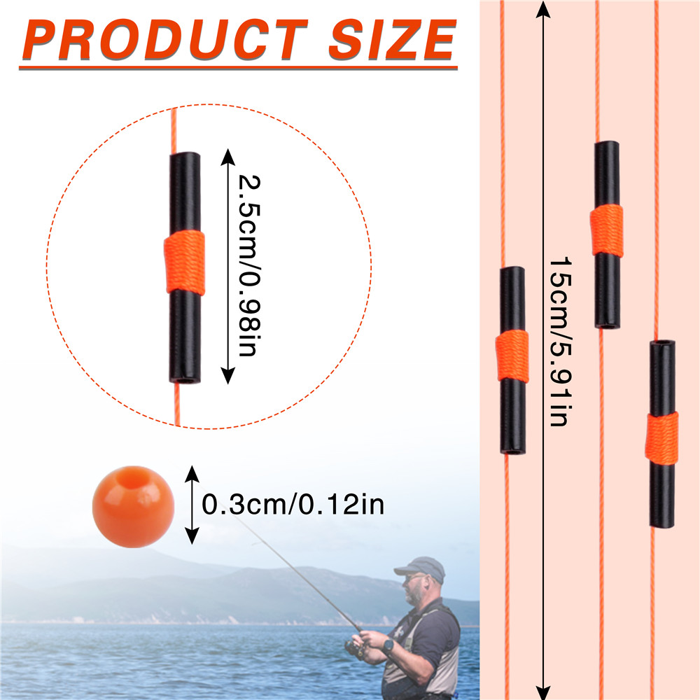 150 Buah Bobber Stops Slip Bob - Fishing Equipment Shop ulasan dan harga