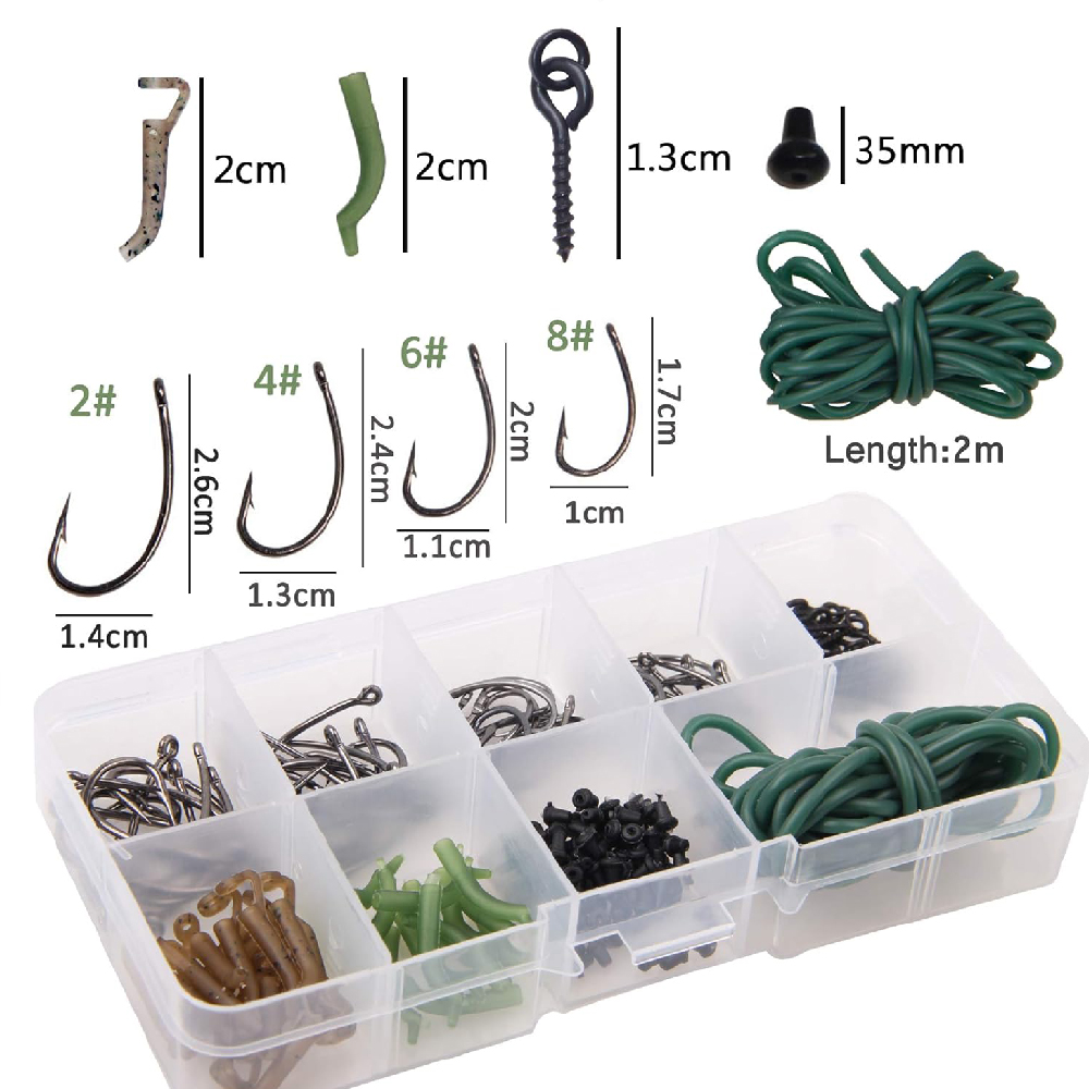 121 Buah Kit Rig Pancing Ikan  - Fishing Equipment Shop ulasan dan harga