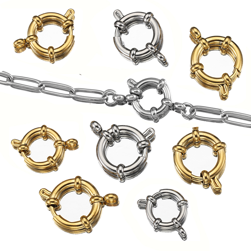 4 Buah Konektor Gelang Gesper  - Circle Hook Set ulasan dan harga