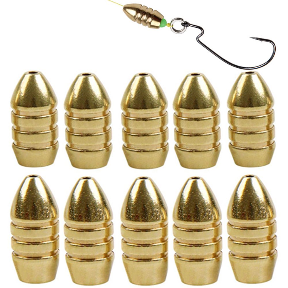 10 buah memancing kuningan ber - Fishing Equipment Shop ulasan dan harga