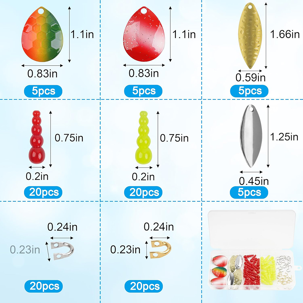 100 buah Kit pembuat Rig Walle - Fishing Equipment Shop ulasan dan harga