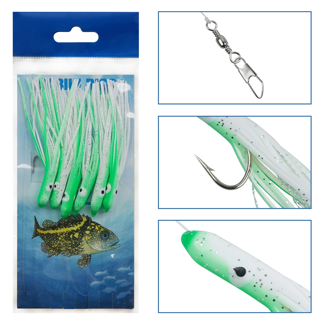 6 Paket Kail Pancing Tali 6-in - Fishing Equipment Shop ulasan dan harga