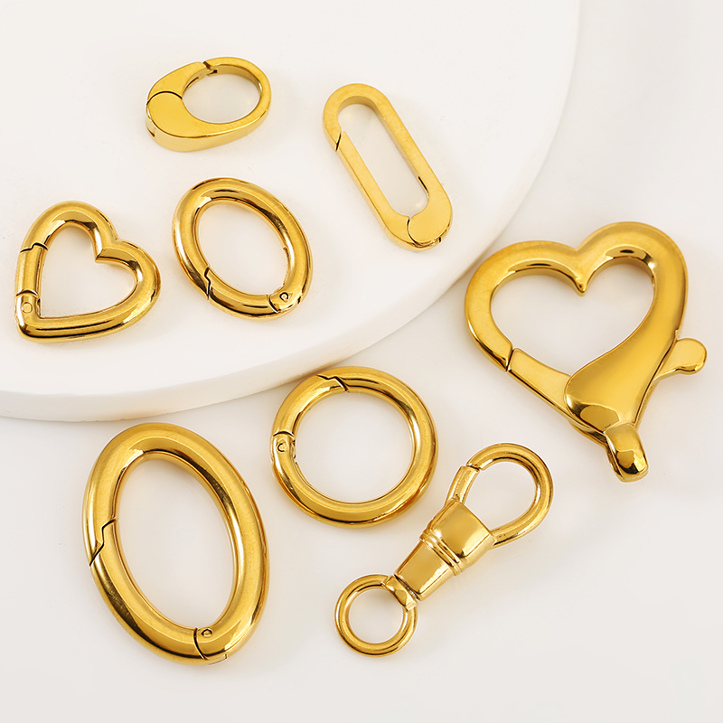 2 Buah Gesper Baja Tahan Karat - Circle Hook Set ulasan dan harga