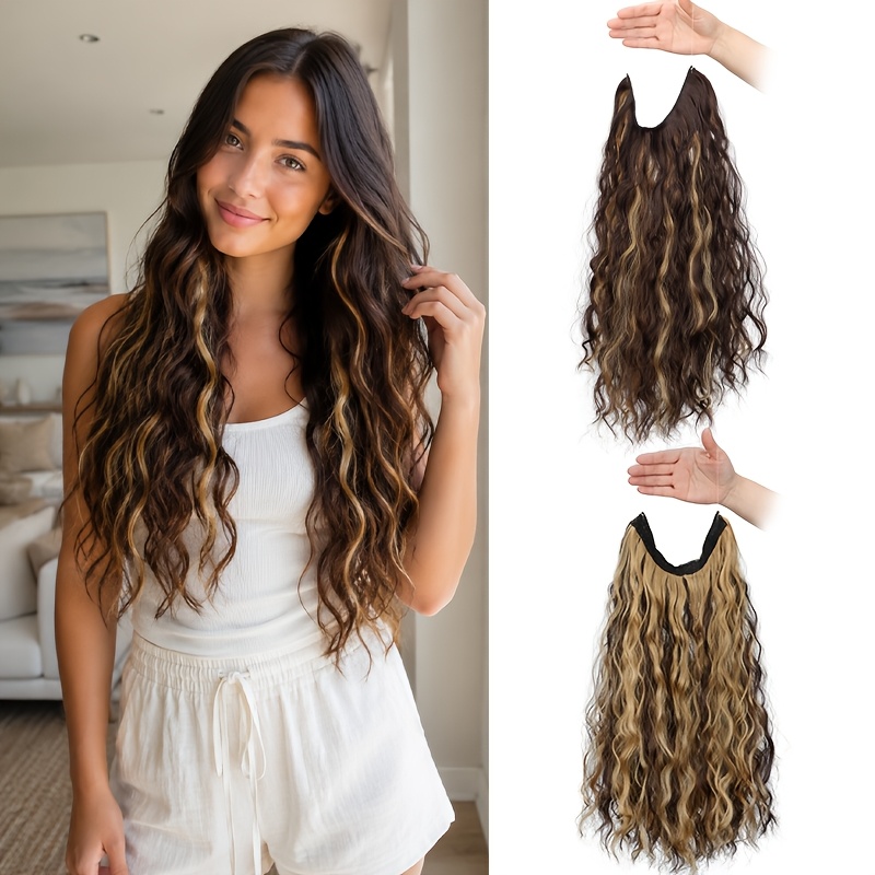 Ekstensi Rambut Sintetis Panja - Fishing Line ulasan dan harga