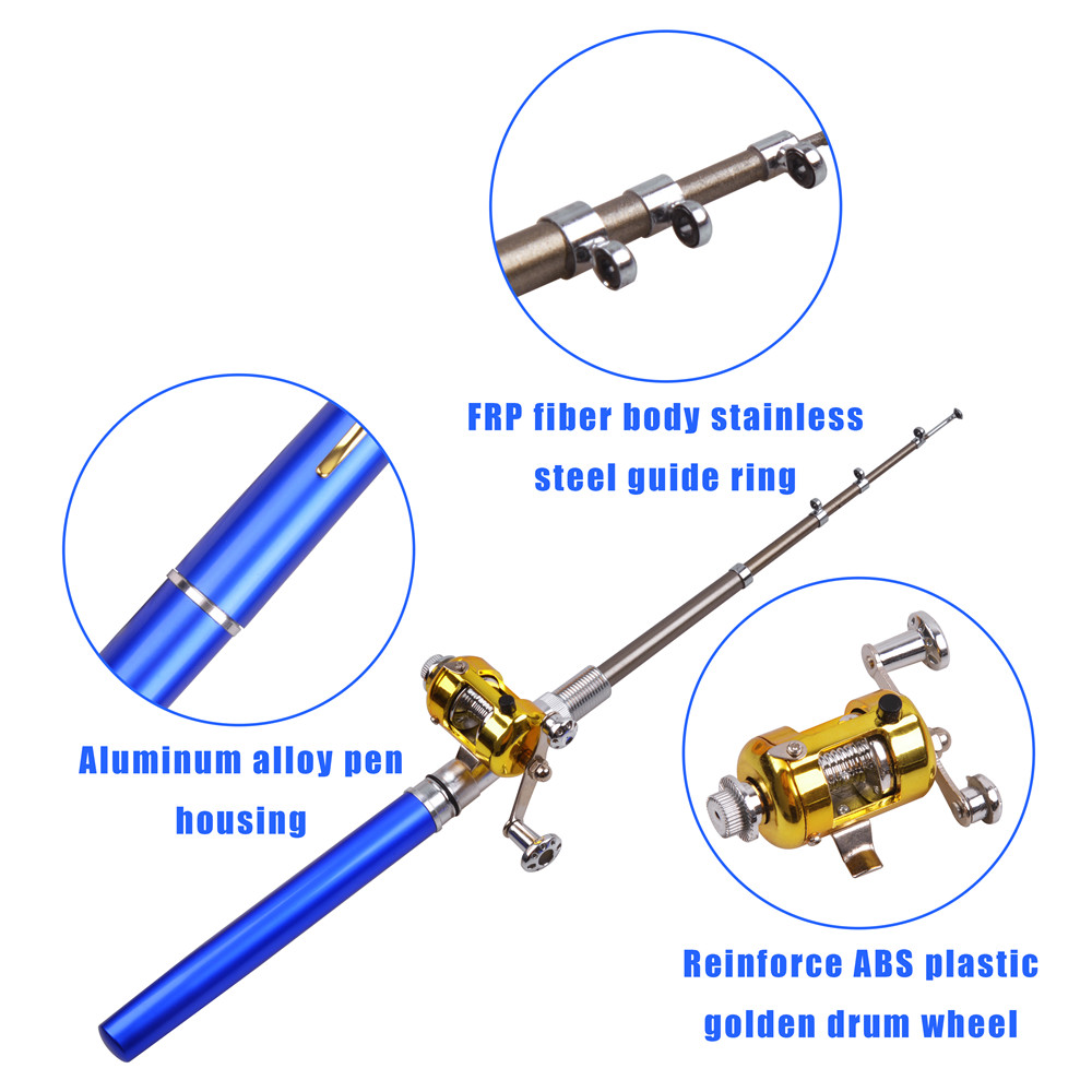 Joran pancing es Mini, tongkat - Fishing Equipment Shop ulasan dan harga